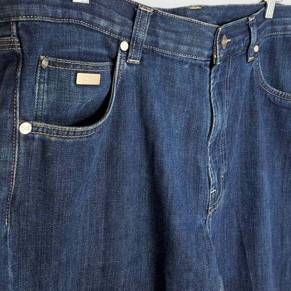 Boss Hugo Boss Alabama Men's Blue Denim Jeans size 38 x 30 - Picture 2 of 11
